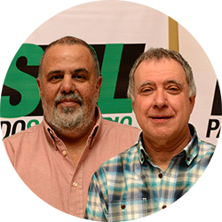 Carlos Gabaldón y Carlos Funes